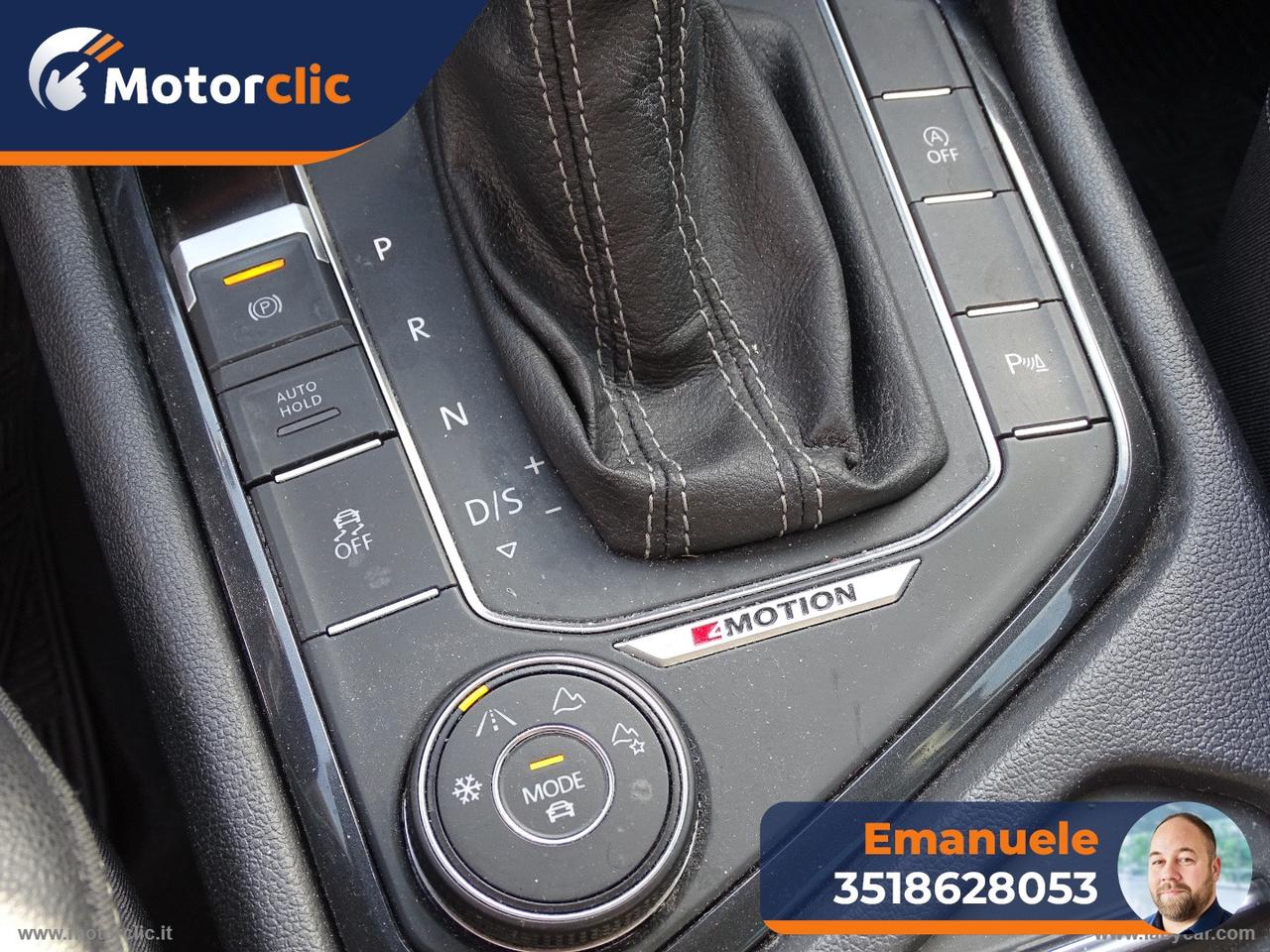 VOLKSWAGEN Tiguan 2.0 TDI 190CV DSG 4MOT. R-LINE