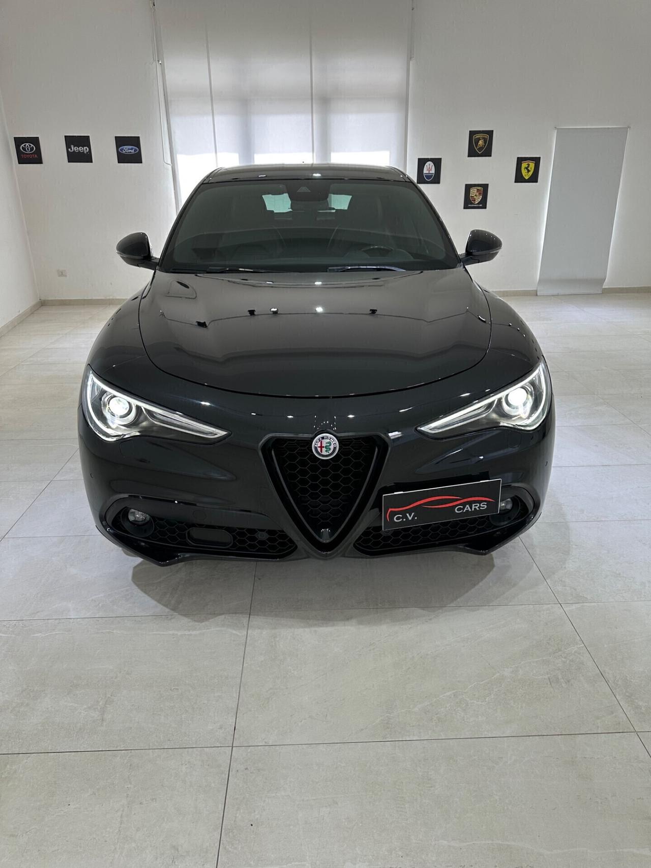 ALFA ROMEO STELVIO VELOCE Q4 NERO VULCANO UNICO PROPRIETARIO