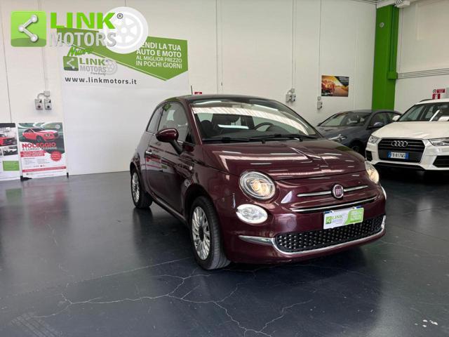 FIAT 500 1.2 Riva NEOP, KM CERT, TETTO, PELLE.