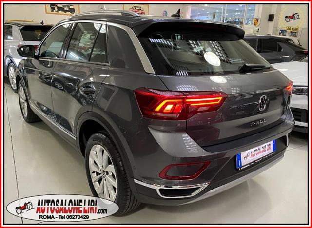 VOLKSWAGEN T-Roc 1.5 TSI 150cv STYLE PELLE/LED/TELECAMERA/CARPLAY
