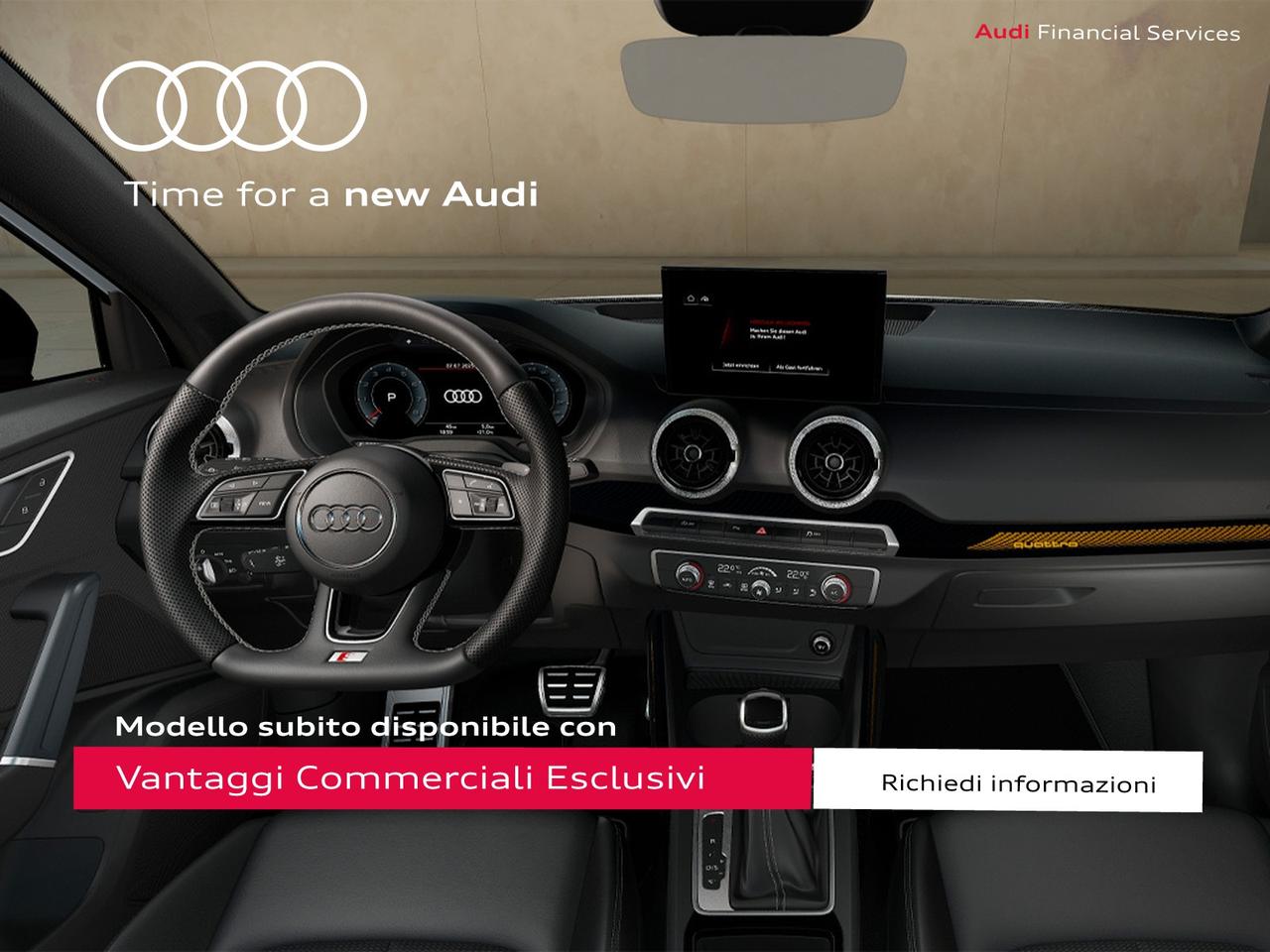 Audi Q2 40 2.0 tfsi identity black quattro s-tronic