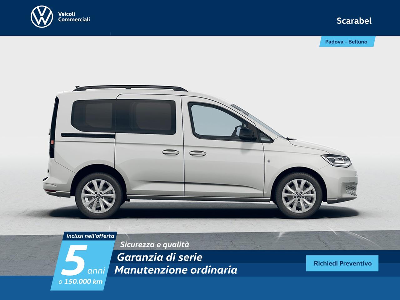 Volkswagen Caddy n1 2.0 tdi 102cv life