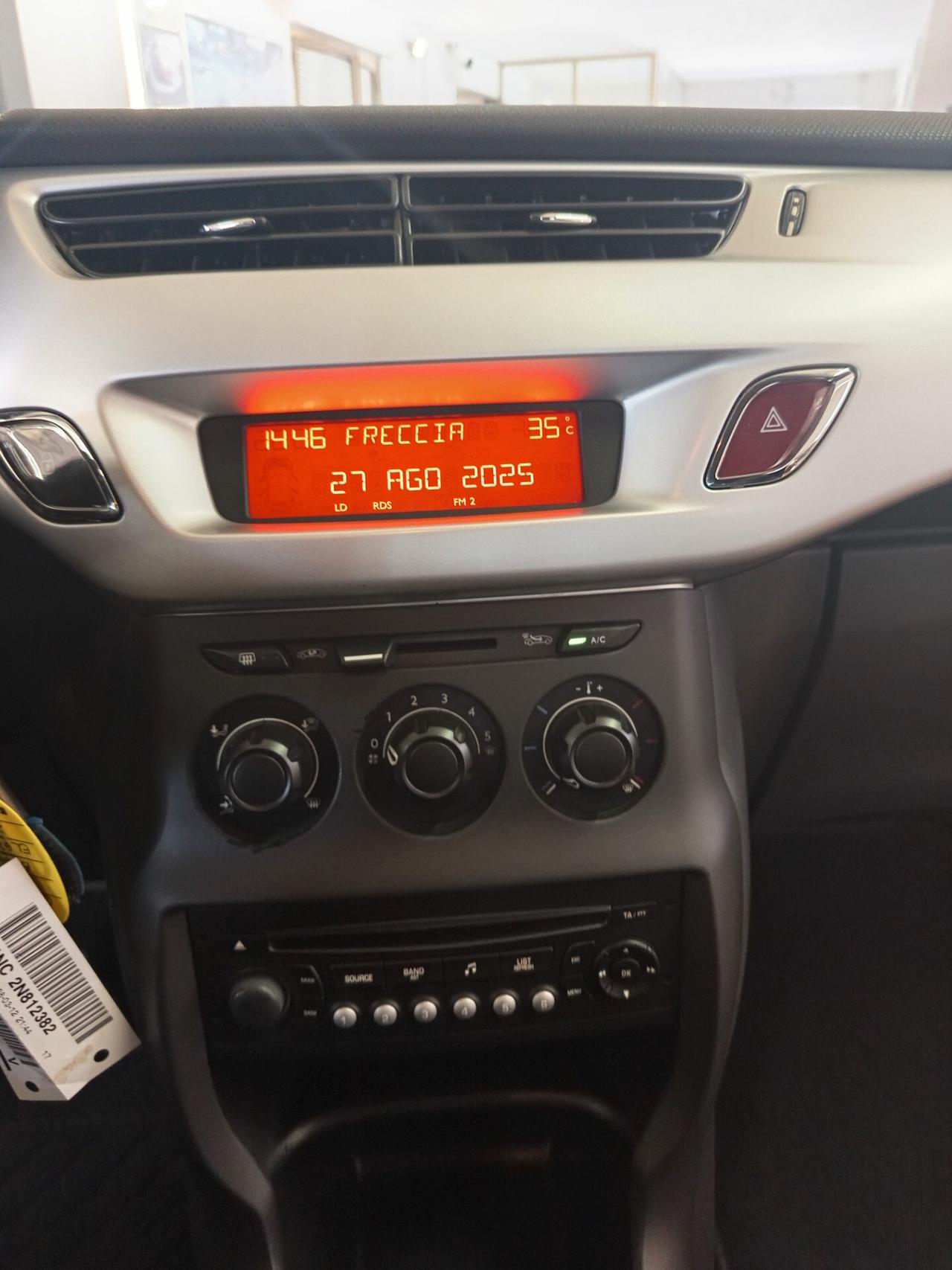 Citroen C3 1.1 Exclusive 135 Mila chilometri ok neopatentati