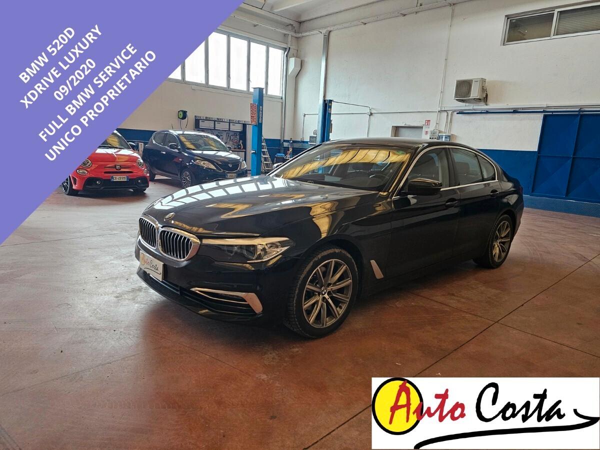 Bmw 520d 48V xDrive Luxury UNICO PROPRIETARIO