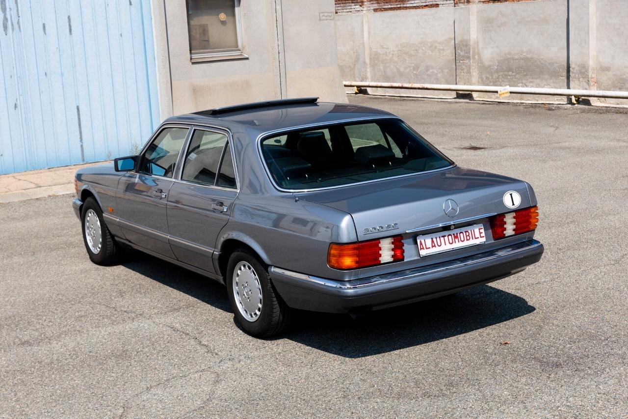 Mercedes-benz S 300 SE W126* Targa MI Originale* KM Certificati* Condizioni da Showroom!