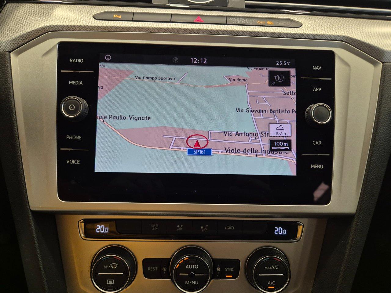 Volkswagen Passat Variant 1.6 tdi Business 120cv - NEOPATENTATI - ACC/Lim - Carplay - Sens. Park.