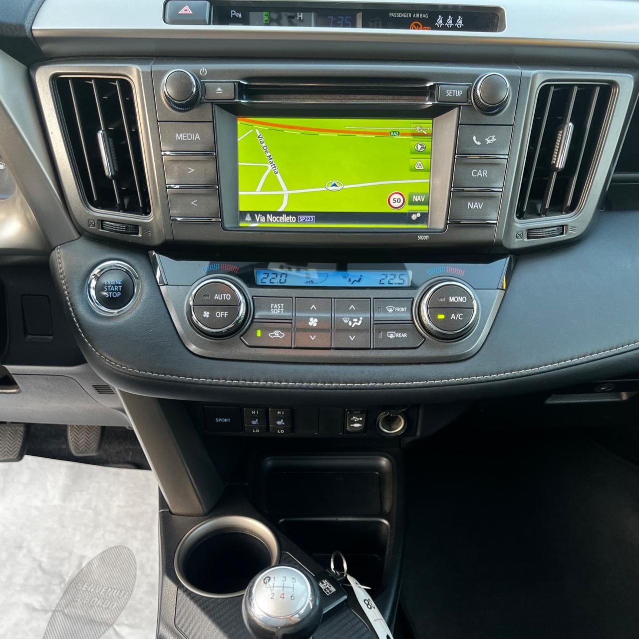 Toyota RAV 4 RAV4 2.0 D-4D 4WD Lounge, UNICO PROPRIETARIO, KM CERTIFICATI TOYOTA