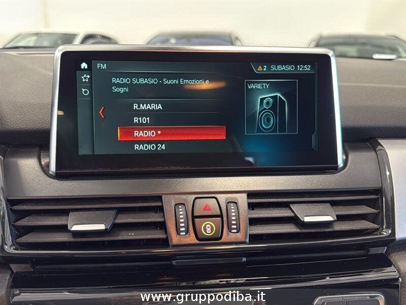 BMW Serie 2 Active Tourer Serie 2 F45 2014 Active Tourer 216d Active Tourer Advantage my17