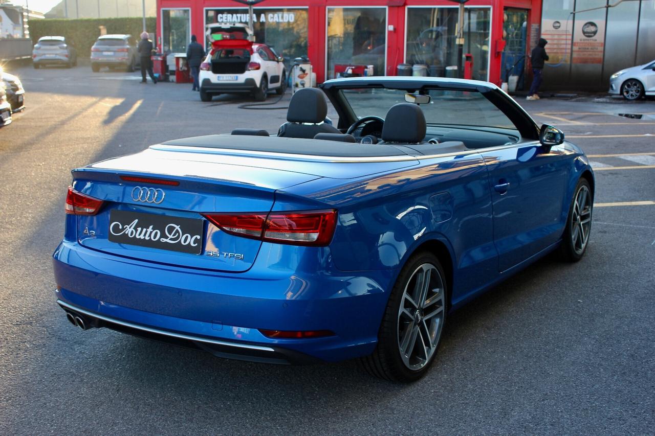 Audi A3 Cabrio 35 TFSI S-tronic ADMIRED SEDILI SPORTIVI PRONTA CONSEGNA!
