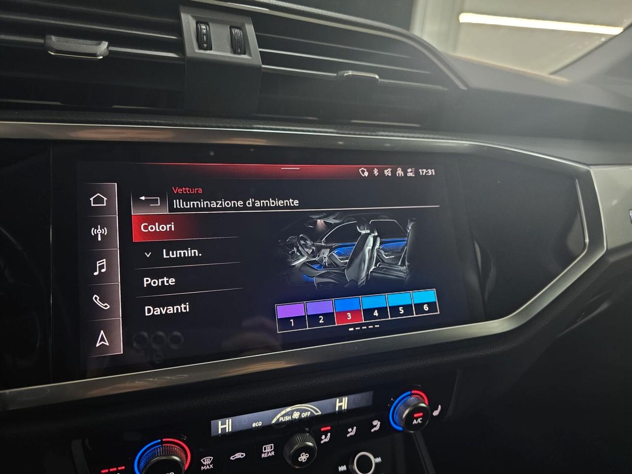 NUOVA AUDI Q3 SPORTBACK S-LINE EDITION 35 TDI 150CV S-TRONIC IDENTITY BLACK