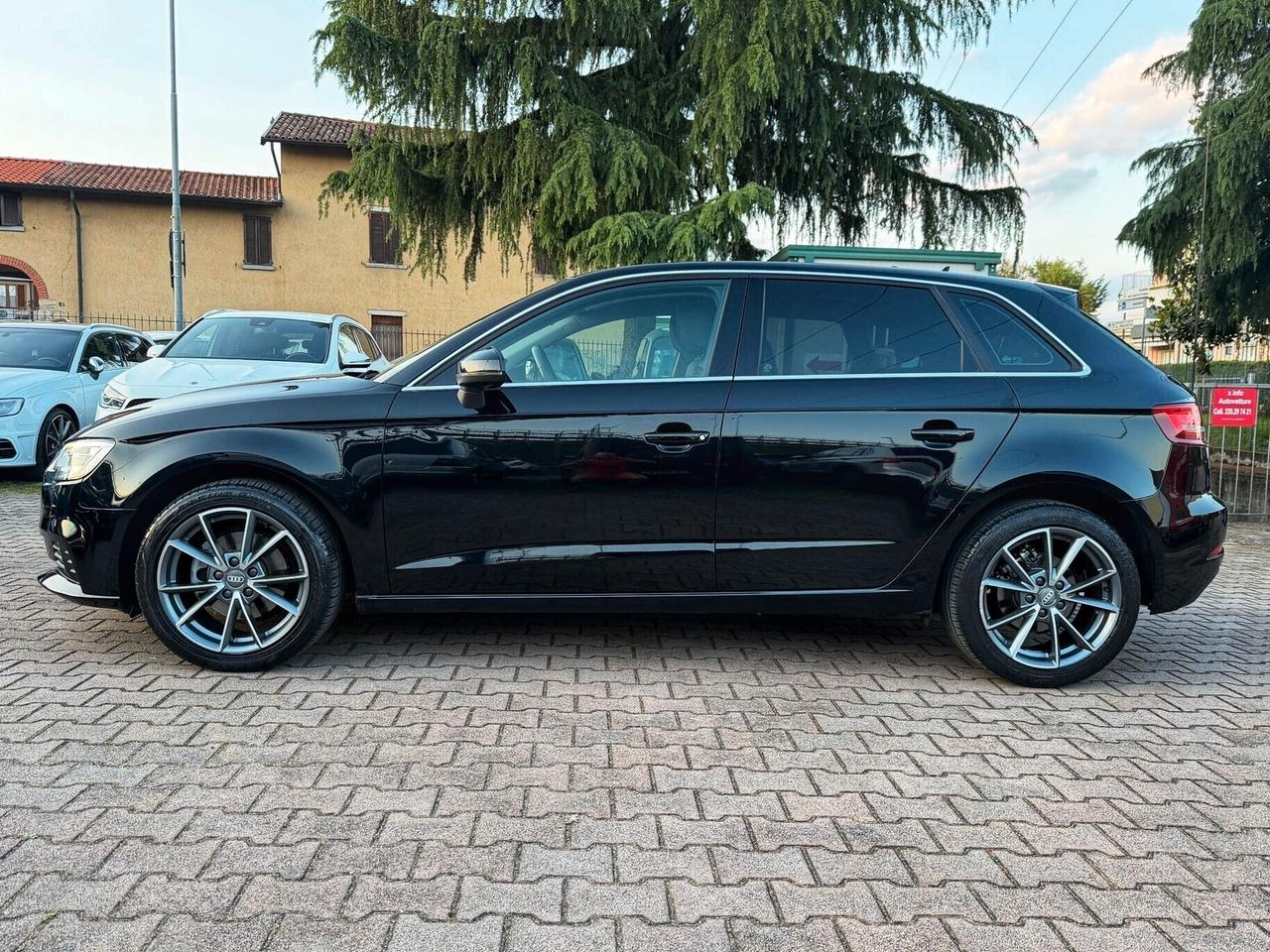 Audi A3 SPB 30 TFSI S tronic AUTOMATICA NAVIGA CRUISE SENSORI PDC