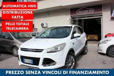 Ford Kuga 2.0 tdci Plus 4wd 140cv AUTOMATICA DISTRIBUZIONE FATTA GARANZIA 12 MESI PELLE TOT TELECAMERA