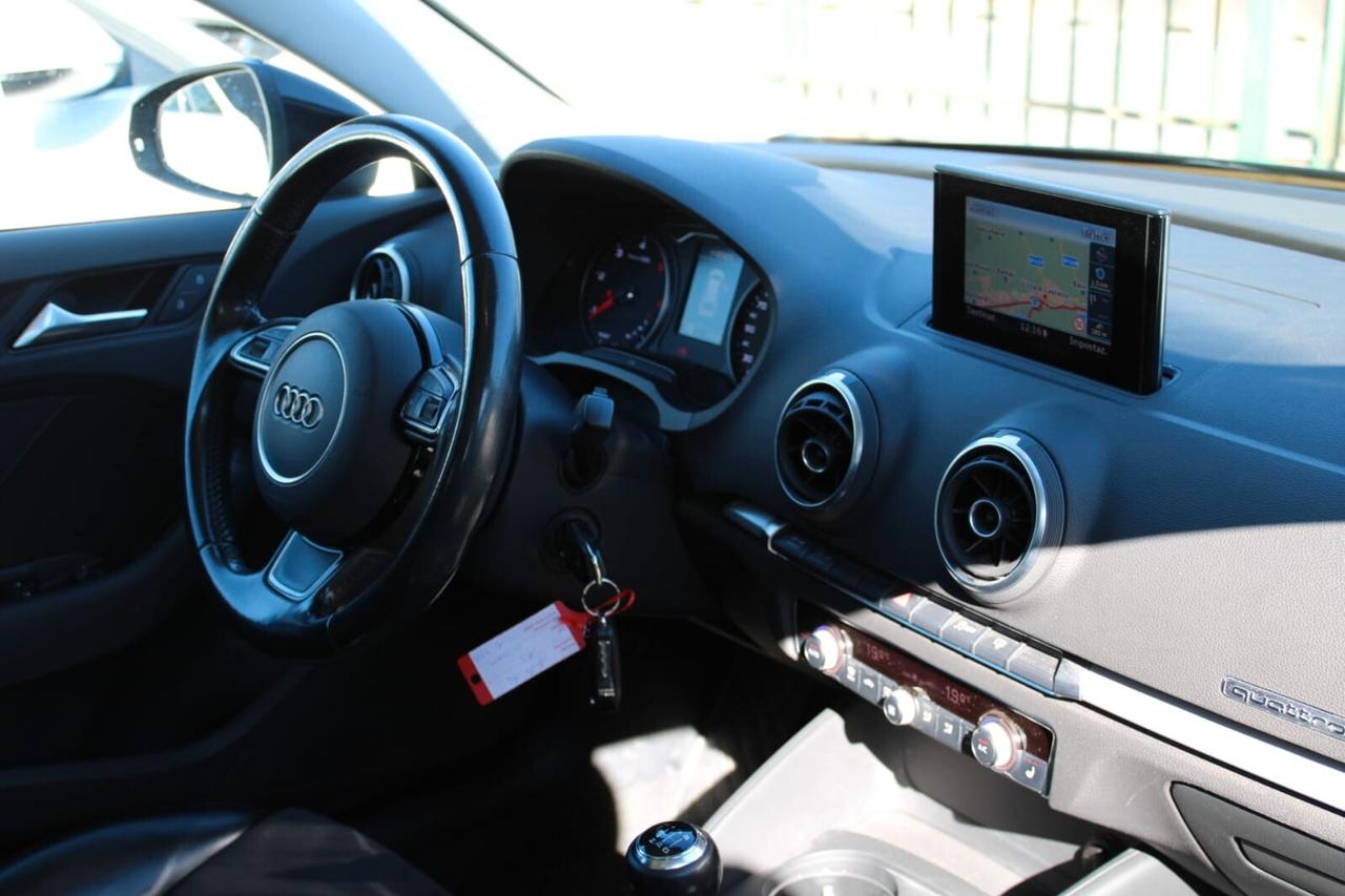 Audi A3 SPB 2.0 TDI 150 CV clean diesel quattro