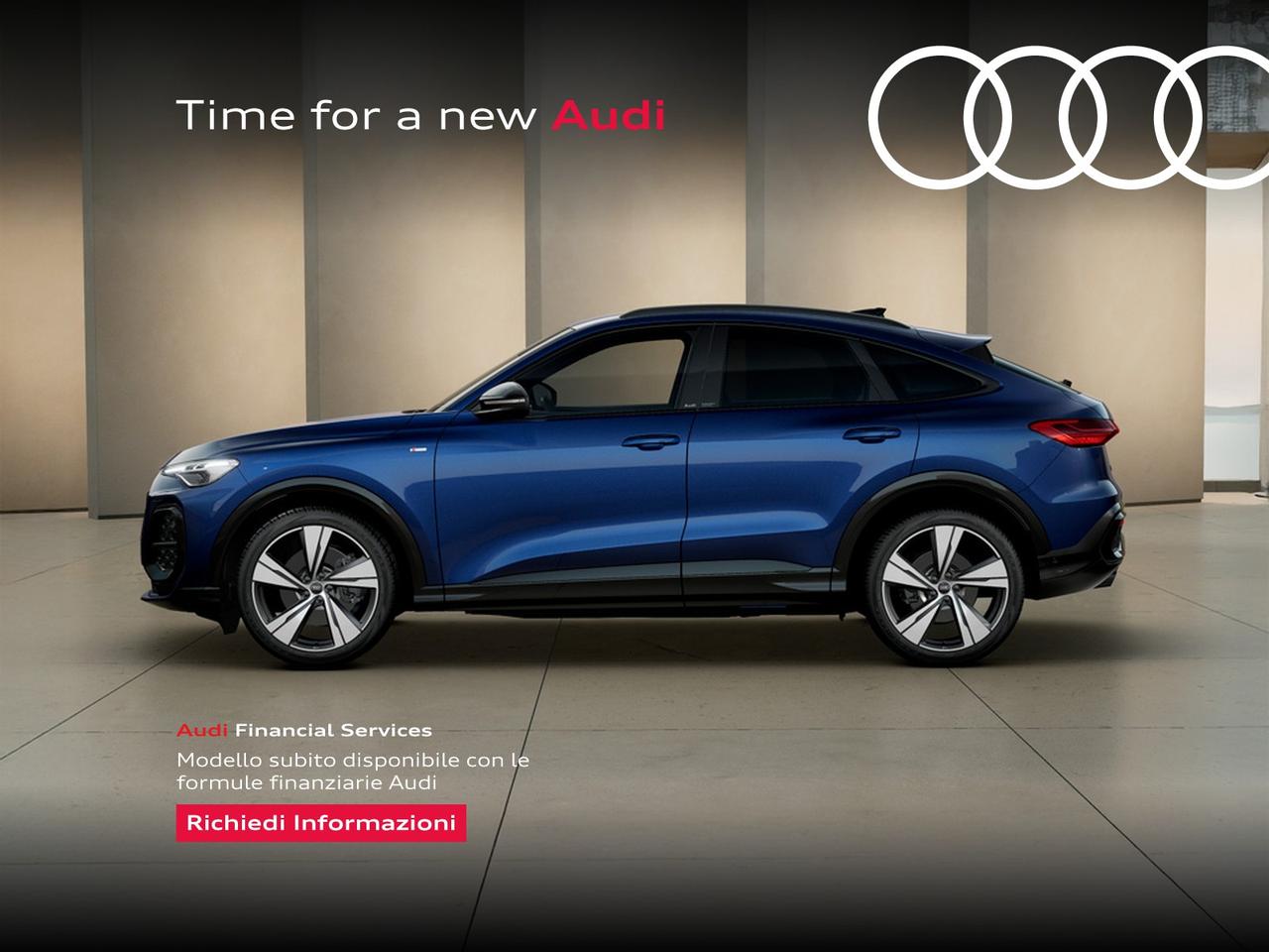 Audi Q5 sportback 2.0 tdi mhev+ s line edition quattro 204cv s-tronic