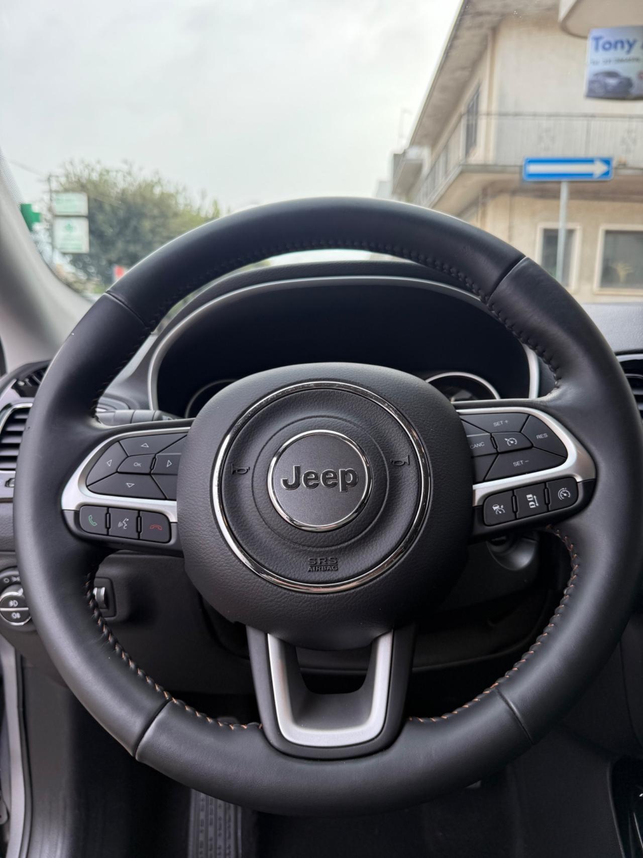 Jeep Compass 2.0mjt Limited 4wd 140cv auto NAVI FULL LED,INTERNI IN PELLE, KM CERTIFICATI JEEP,UNI PROP.