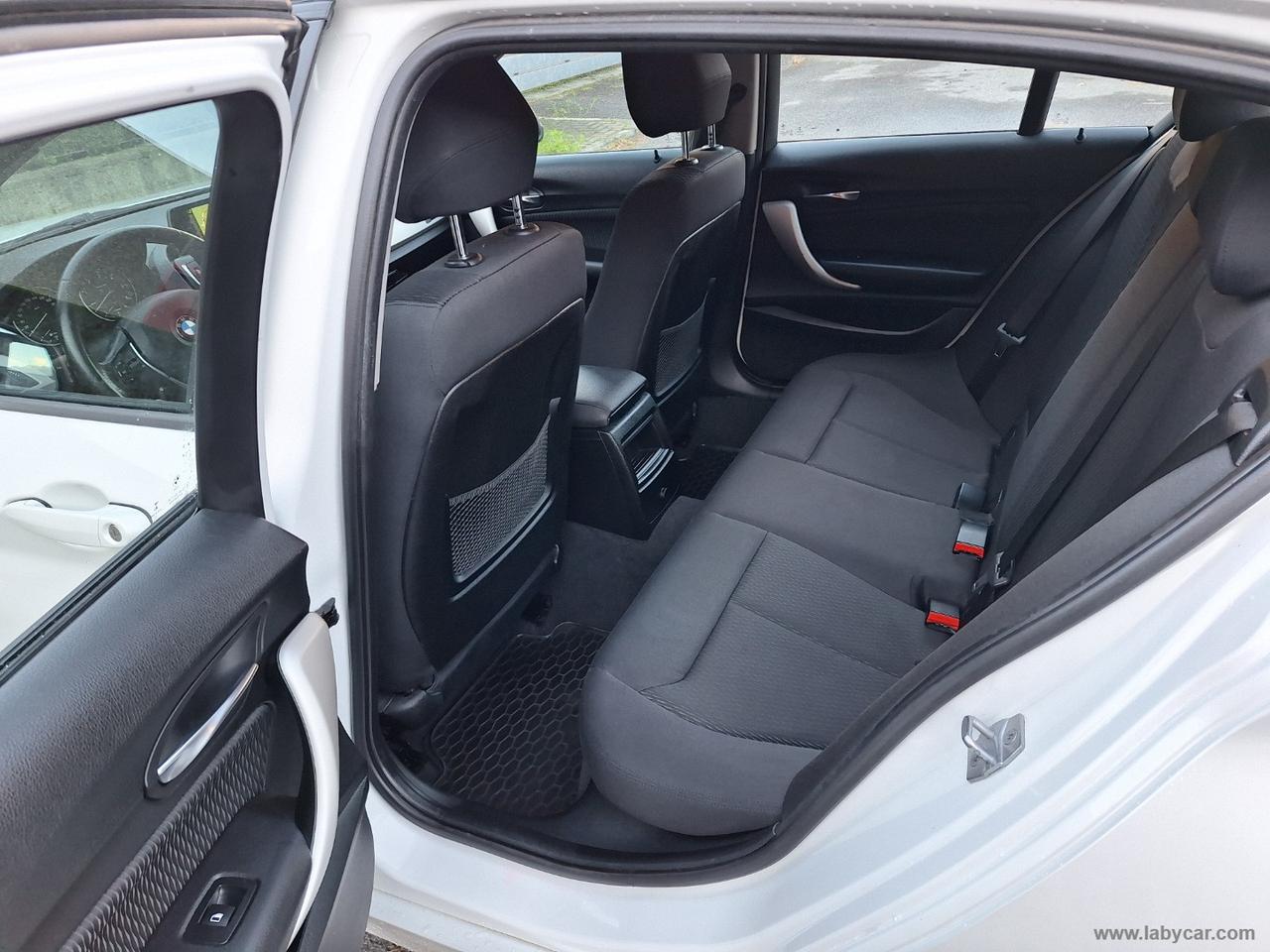 BMW 118d AUTOM. EURO 6 CRUISE SENSORI DI PARCHEGGIO