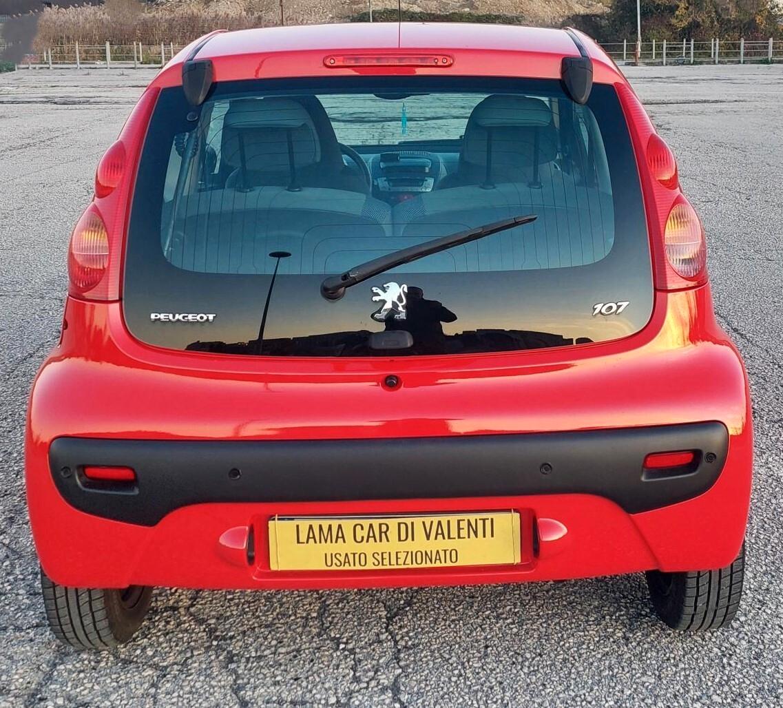 PEUGEOT 107- CONSUMI RIDOTTI- NEOPATENTATI