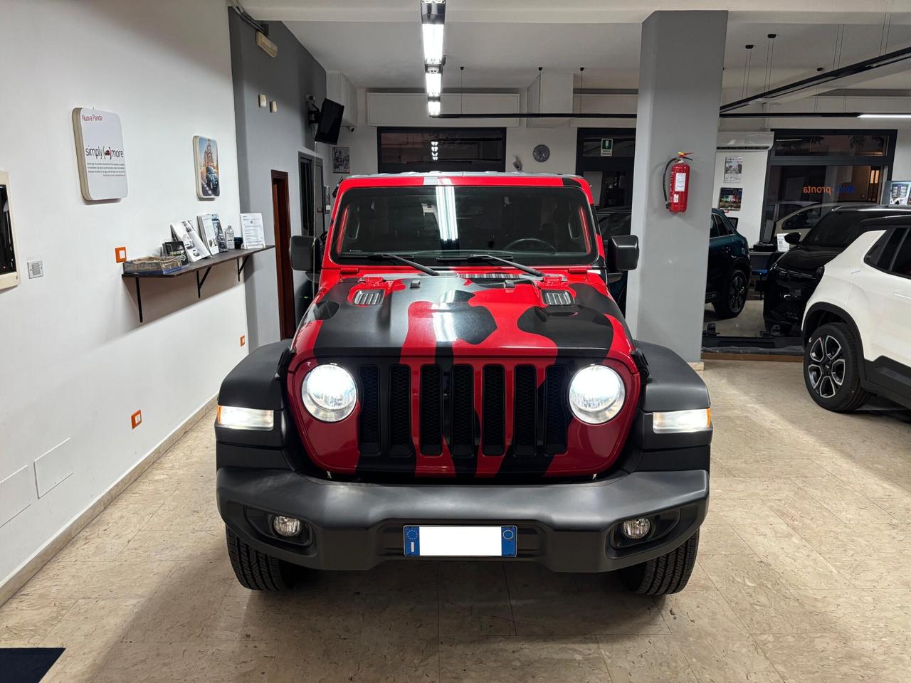 Jeep Wrangler 2.2 Mjt II Sport Plus Wrappata