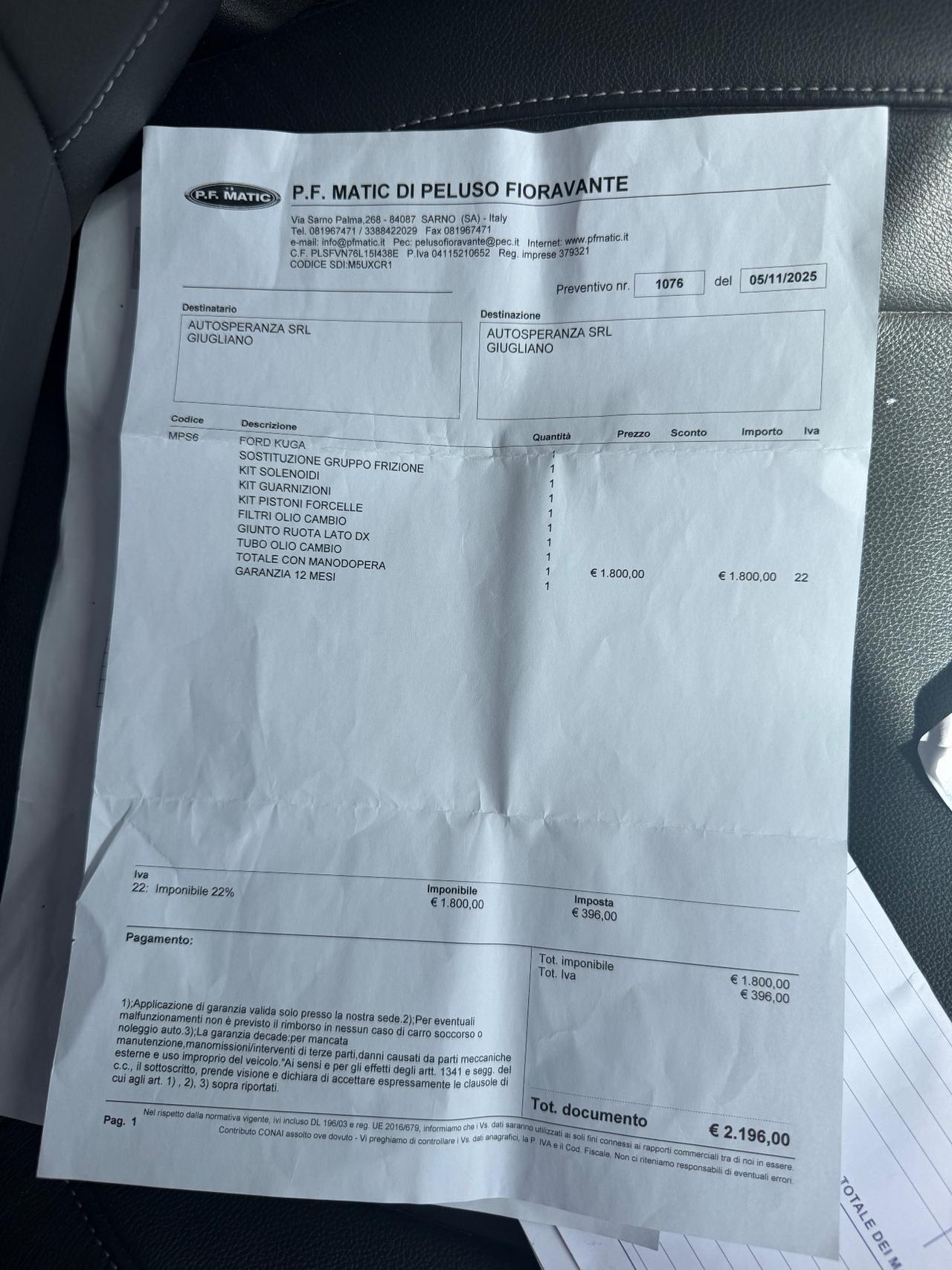 Ford Kuga 2.0 TDCI 140 CV 4WD Powershift