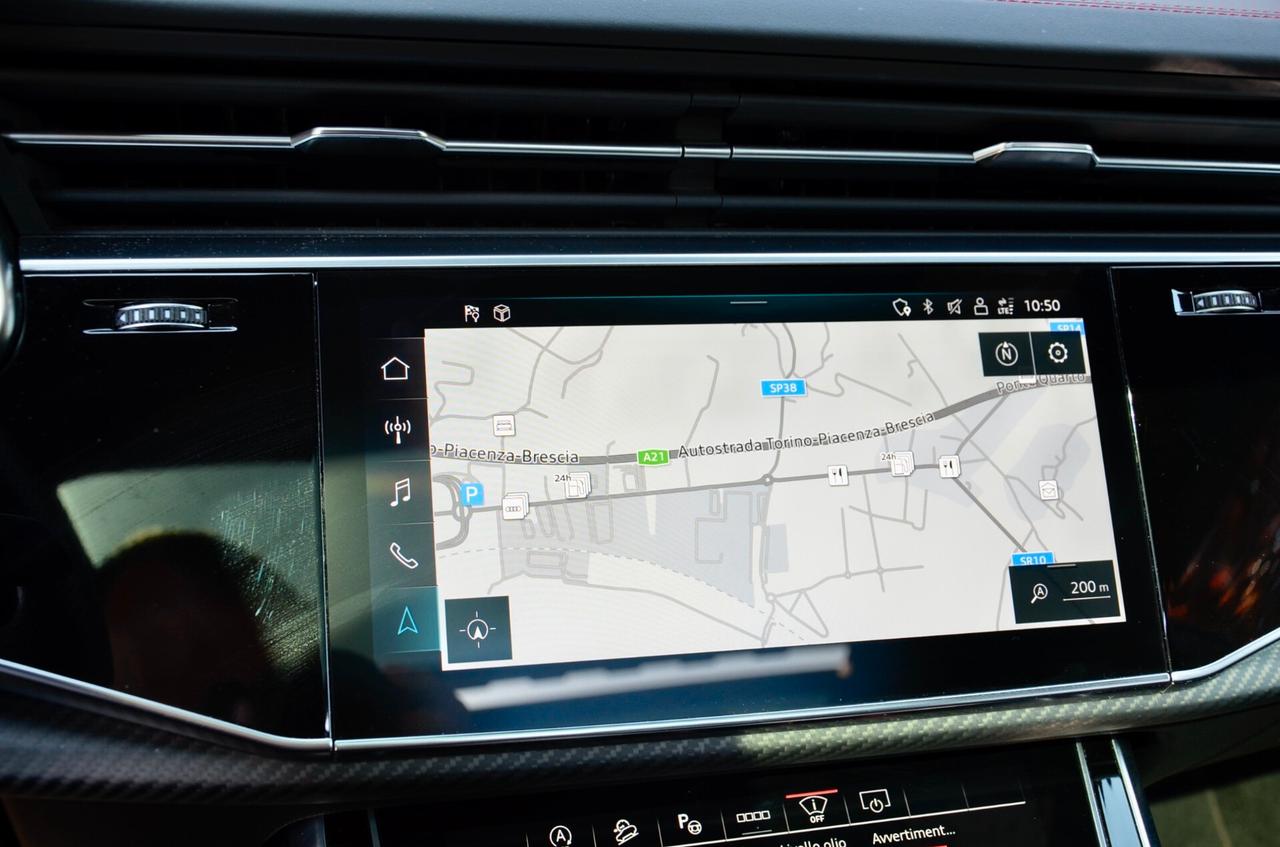 AUDI SQ8 4.0 TFSI QUATTRO 507cv TIPTRONIC, GAR, AUDI 12/27, SERVICE AUDI, UNICOPROPRIETARIO, EURO 6E, TETTO, MATRIX, BANG&OLUFSEN, SOFT CLOSE, SOSPENSIONI ADATTIVE, INSERTI CARBONIO, 23", PERMUTE