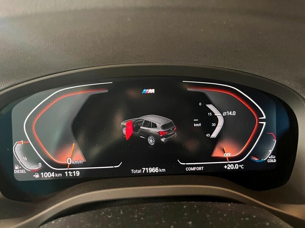 BMW X3 xdrive20d mhev 48V MSport Automatica
