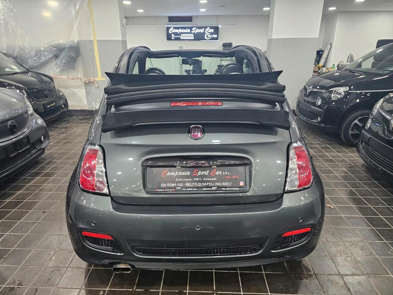Fiat 500 NUOVA 500C CABRIO S EDITION 1.2 BENZ 69CV - COME NUOVA.