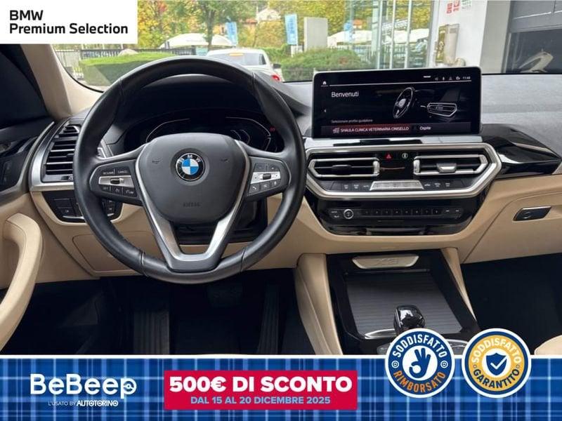 BMW X3 XDRIVE20D MHEV 48V AUTO