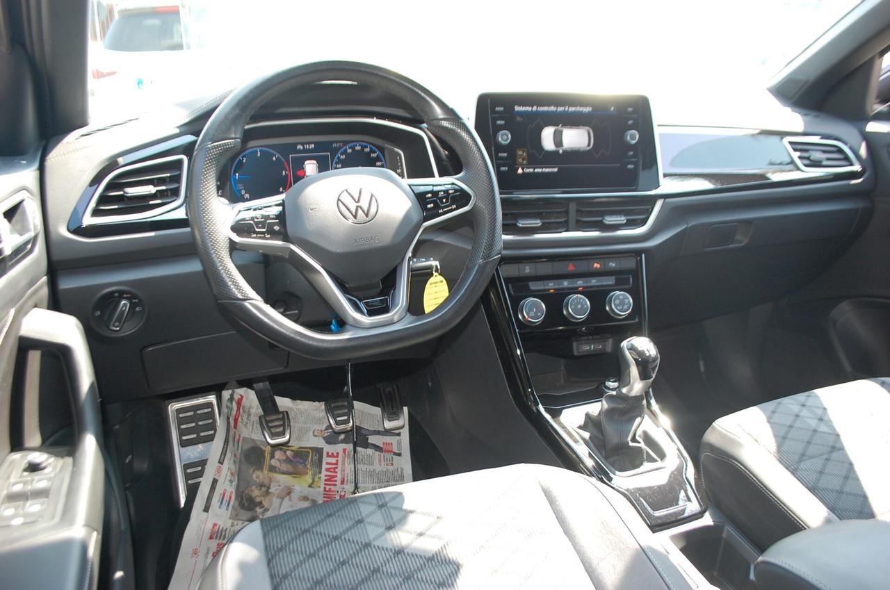 Volkswagen T-Roc 2.0 tdi 116CV R-Line Uff Italy USB Lega Led App