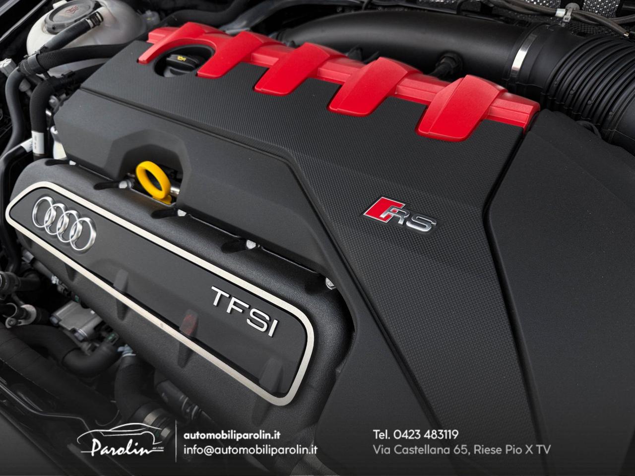 Audi RS3 Sportback 2.5 tfsi quattro S-tronic Black-Tetto-Matrix-Pelle