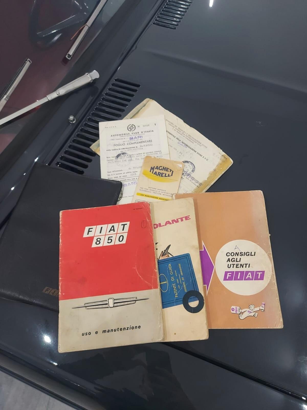 Fiat 100G 850 Berlina S Unico Proprietario