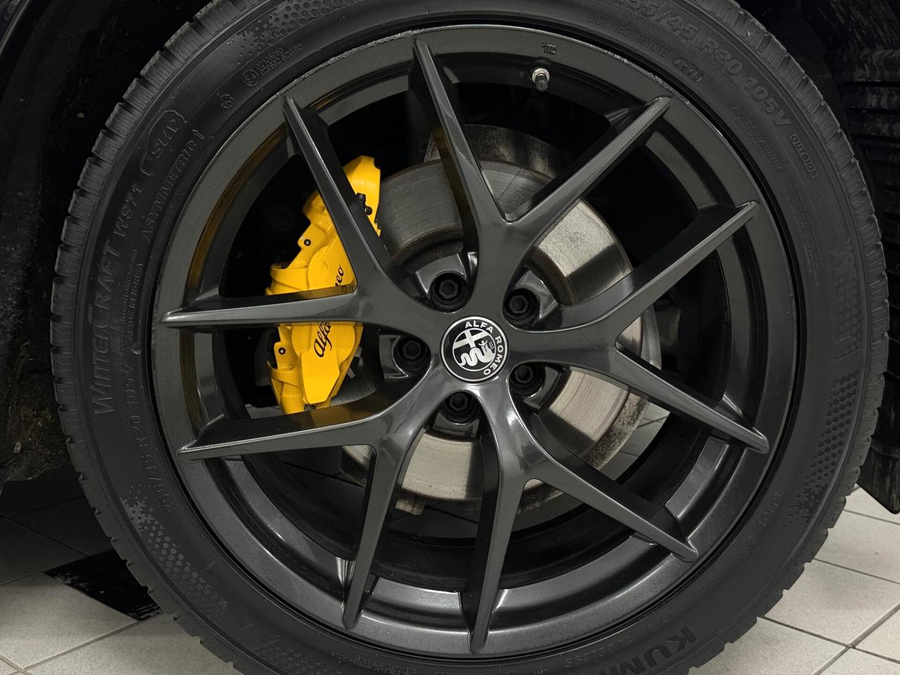 Alfa Romeo Stelvio 2.2 TD 210 CV VELOCE AT8 Q4 DISTRIBUZIONE ESEGUITA PERFETTA UNICO PROPRIETARIO TAGLIANDATA