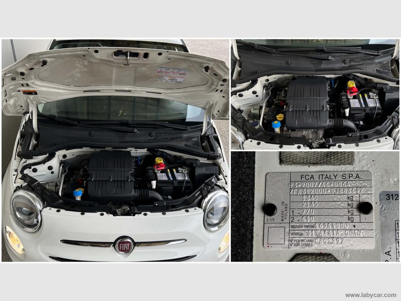 FIAT 500 1.2 Pop 69 CV NEOPATENTATI