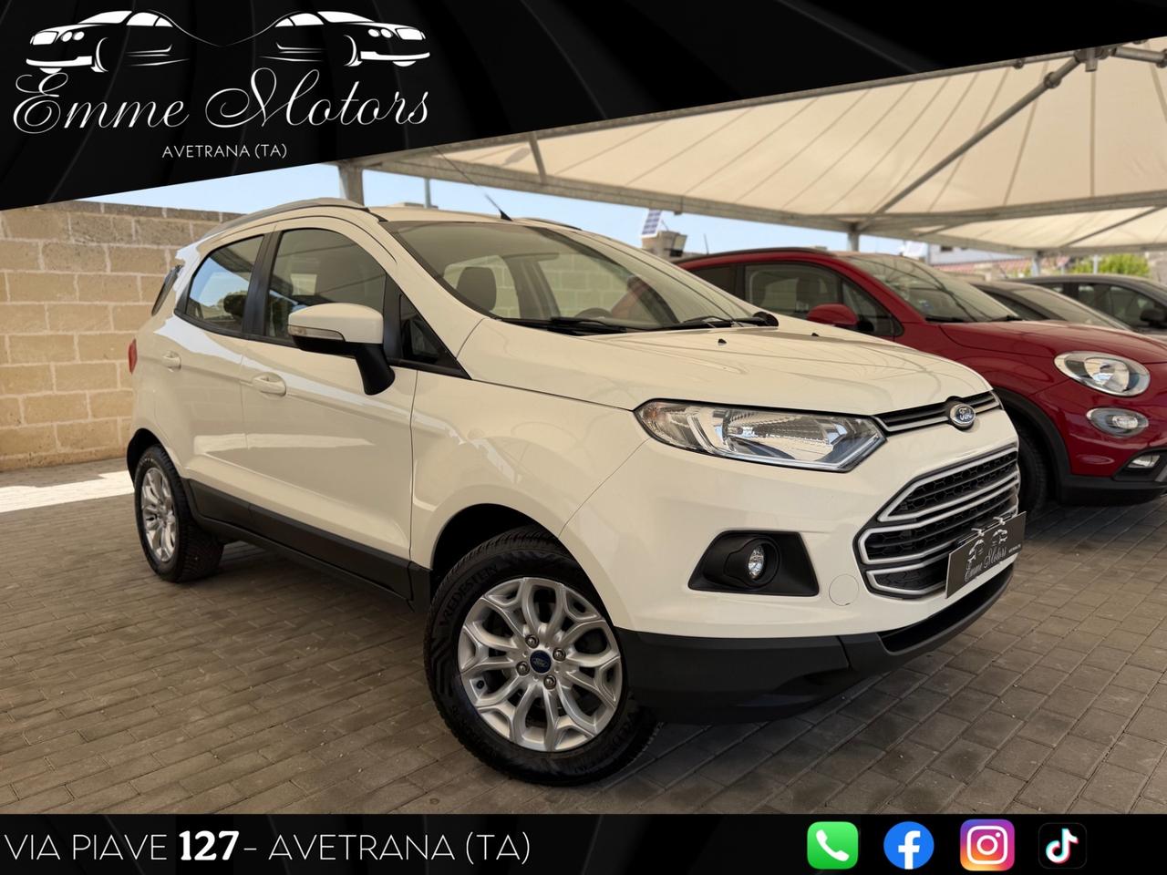 Ford EcoSport 1.5 TDCi 95 CV Plus TAGLIANDI CERTIFICATI