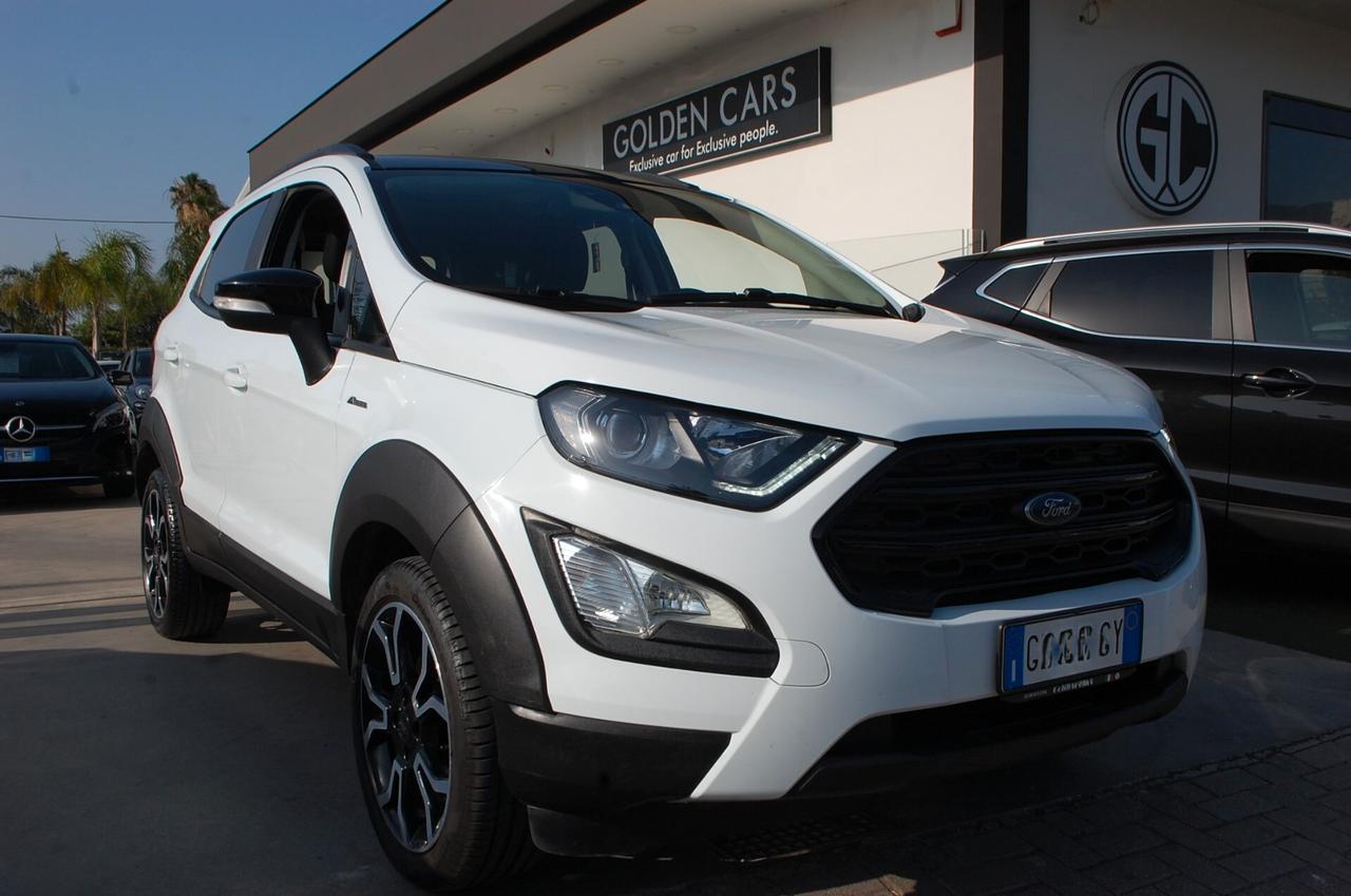 Ford EcoSport 1.0 ecoboost 125CV Active Uff Italy Pelle Lega Led