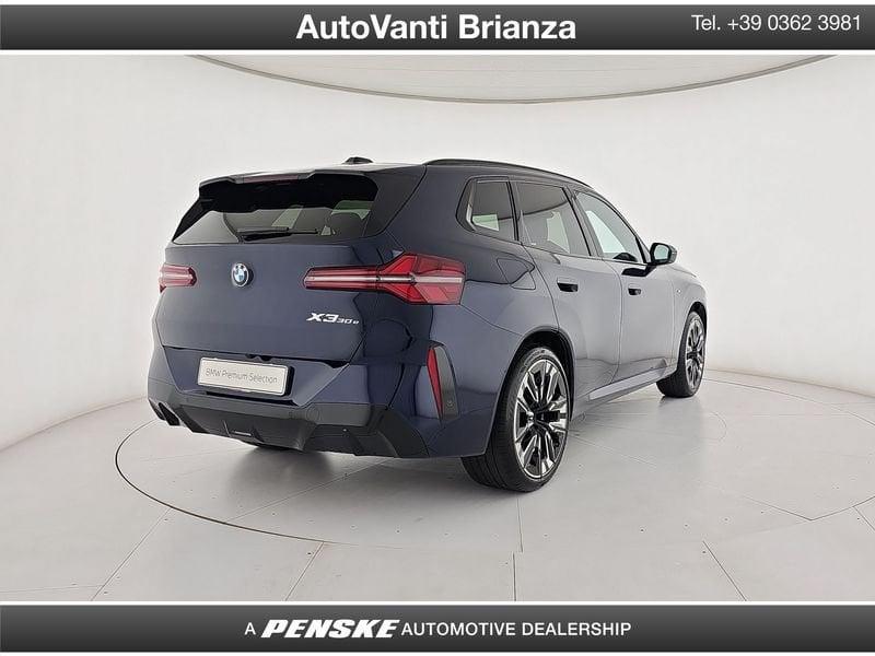 BMW X3 X3 xdrive30e MSport Pro DOPPIO TRENO GOMME