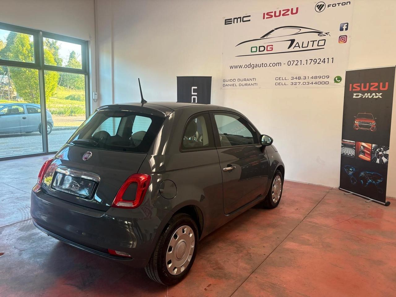 FIAT 500 serie4 GPL-benz. 1.2 CV 69 KW51 EURO 6B per NEOPATENTATI Km 138.014 Garanzia 12 mesi