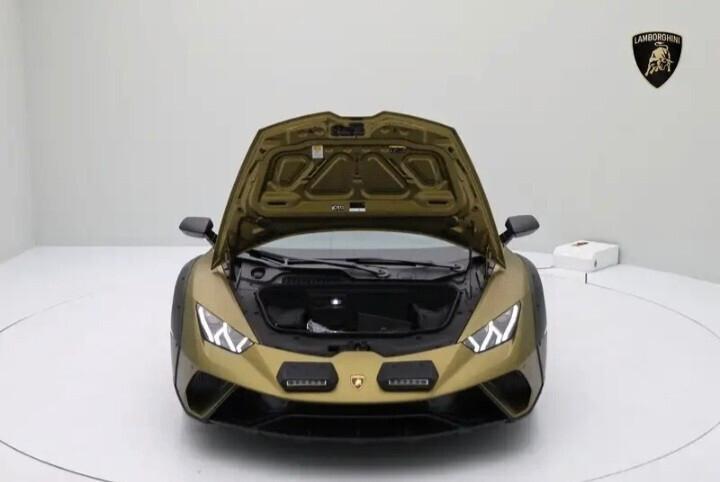 Lamborghini Huracan SPETTACOLARE Sterrato my 24 verde gea garanzia ufficiale