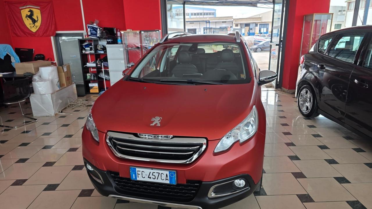 Peugeot 2008 BlueHDi 120 S&S Allure Red matt