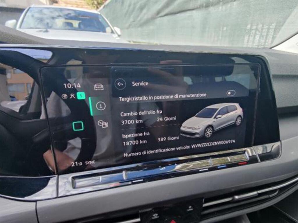 Volkswagen Golf 1.5 TGI 130cv Style Virtual, ACC, Carplay, ErgoActive