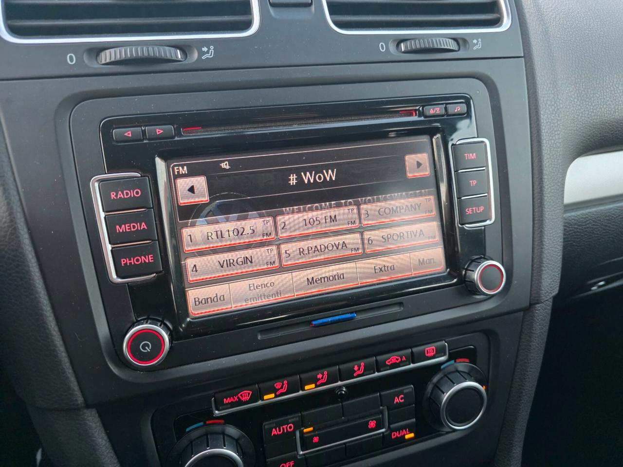 Volkswagen Golf 1.6 TDI Highline full perfetta e garantita 12 m