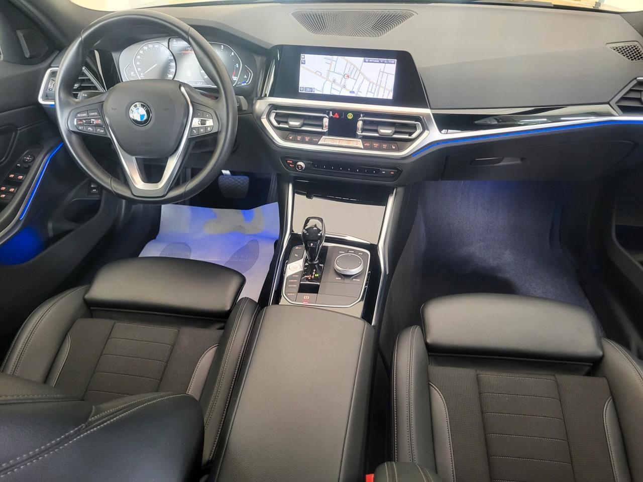 Bmw 318d 48V Touring Sport Line Led Pelle Pacchetto Luci...