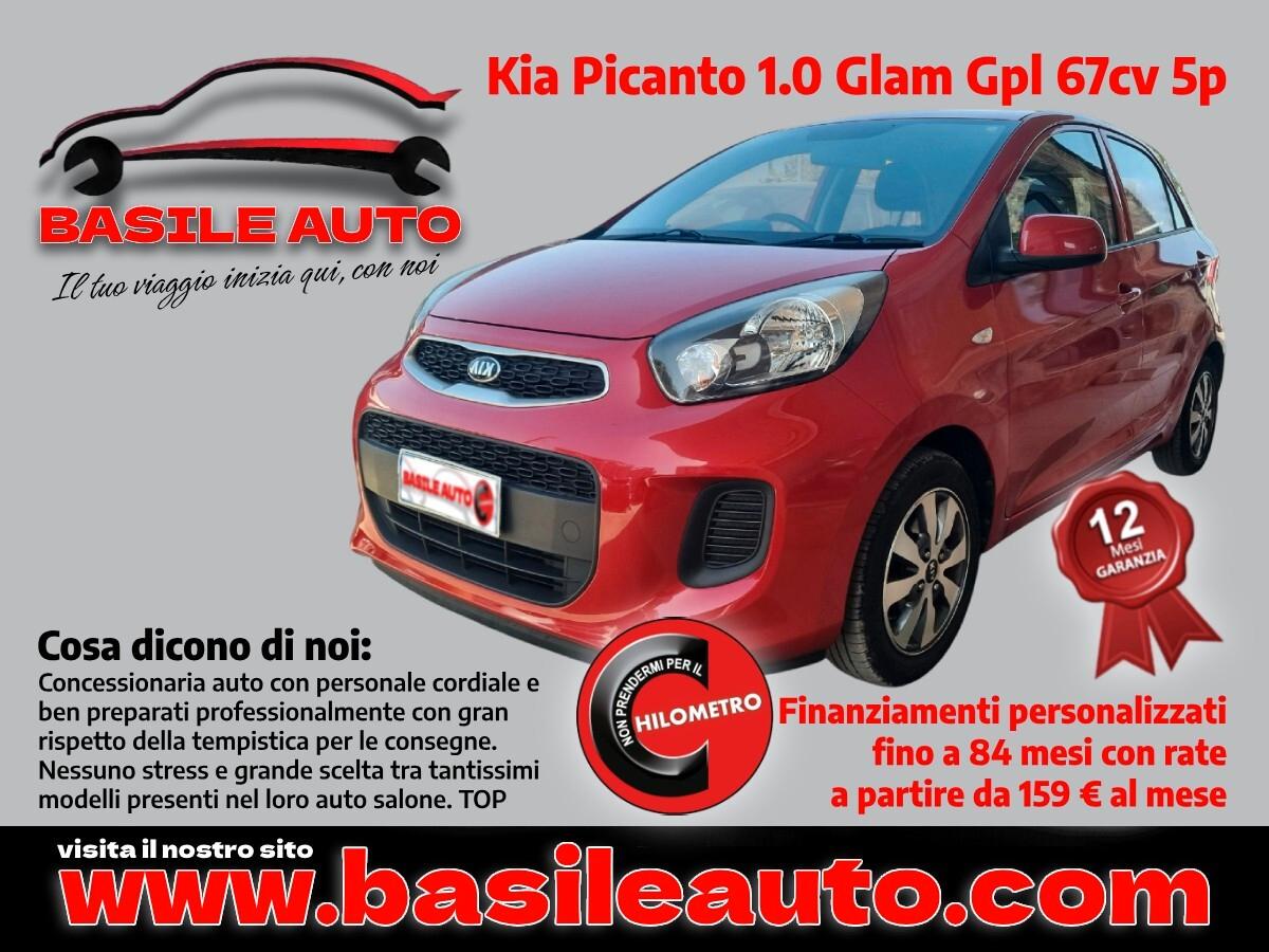 Kia Picanto 1.0 12V EcoGPL 5 porte Glam
