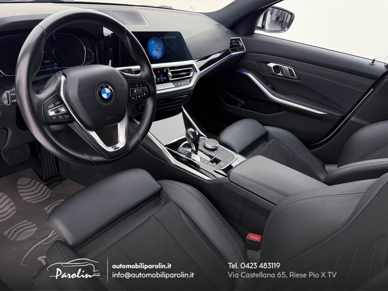 BMW 320 d mhev 48V xDrive Msport LED-CarPlay-Black pack