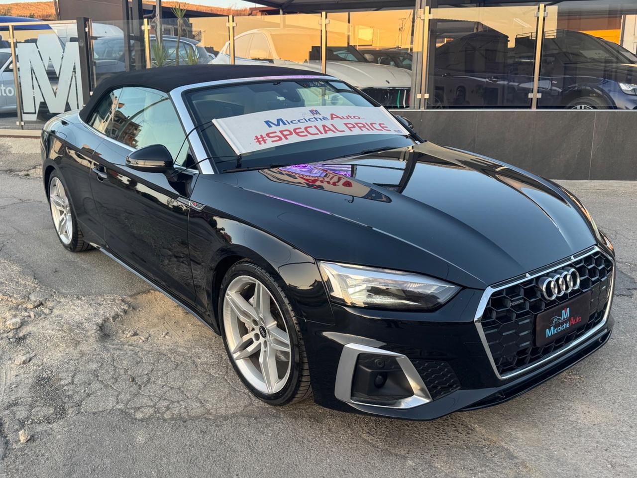 AUDI A5 CABRIO 2.0 TDI 204 CV MHEV S-LINE QUATTRO FULL IVA