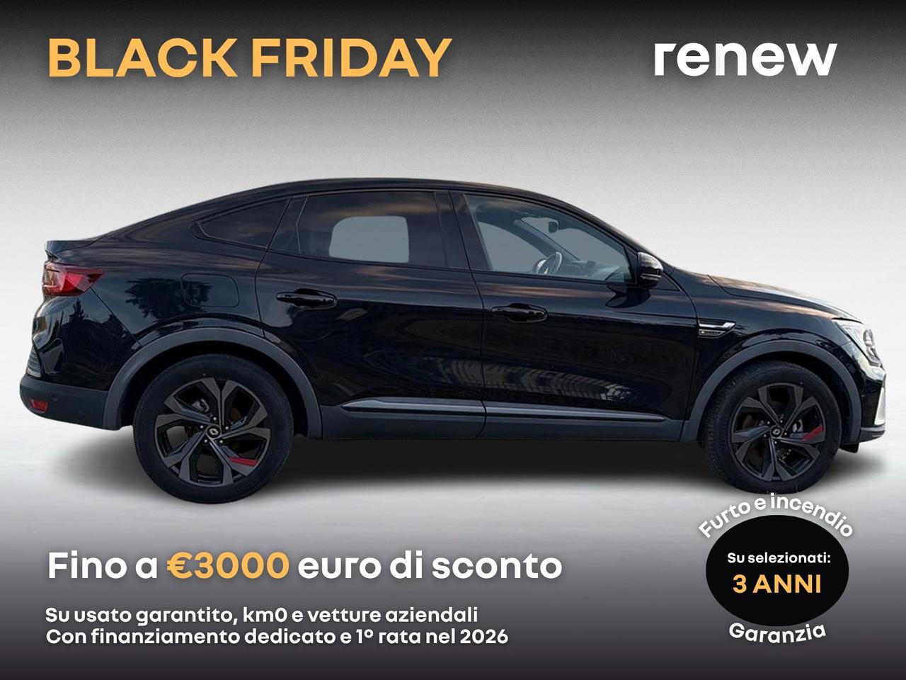 Renault Arkana 1.6 e-tech full hybrid r.s. line 145cv