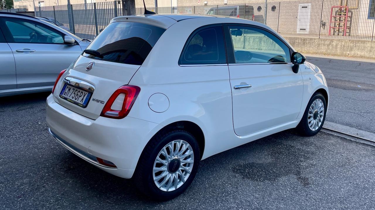 FIAT 500 1.0 HYBRID DOLCEVITA 69CV - TETTO, PELLE, NEOPATENTATI