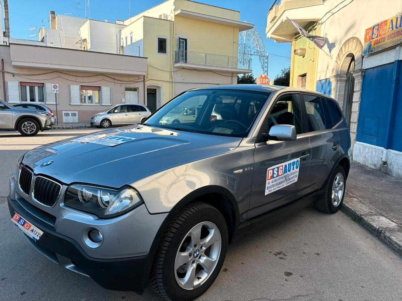 BMW X3 2.0 DIESEL 150CV SENS ANT E POST PELLE TOTALE