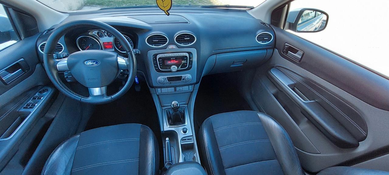FOCUS 1,6 DIESEL 110 CV TITANIUM TELEFONO LEGA POCHI KM PELLE IMPECCABILE FULL FULL