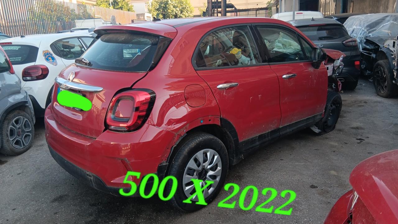 Fiat 500 X incidentata sinistrata mondialcars 022
