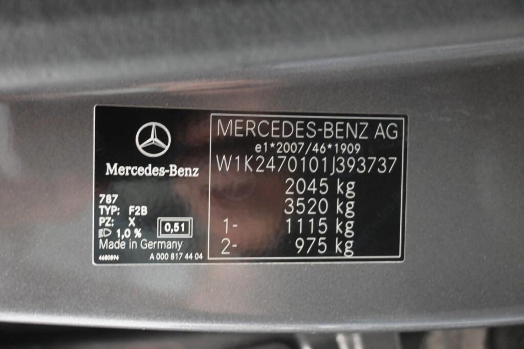MERCEDES-BENZ B 180D 115CV 6M. BUSINESS SOLUTION ( FARI LED - PELLE - CRUISE - NAVI PREMIUM - PARK ASSIST - TELECAMERA POST. )